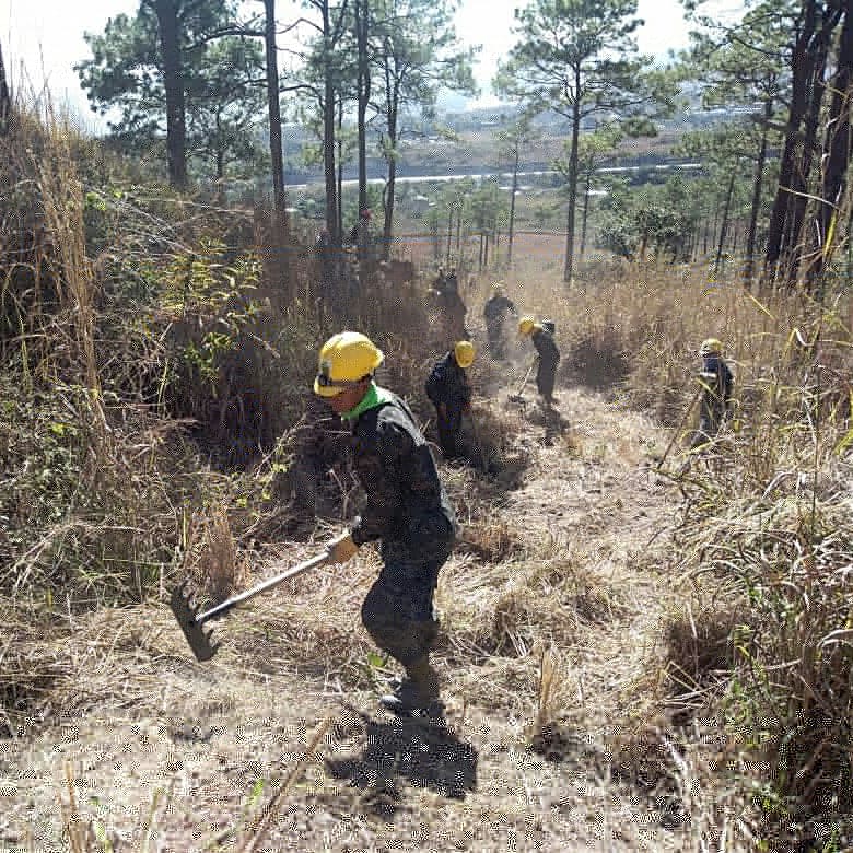 Militares Se Preparan Para Contrarrestar Incendios Forestales